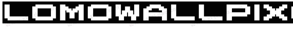 LomoWallPixel LT Std 0字体转换